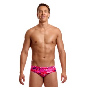 Funky Trunks Men’s Seamed Brief Special Pops