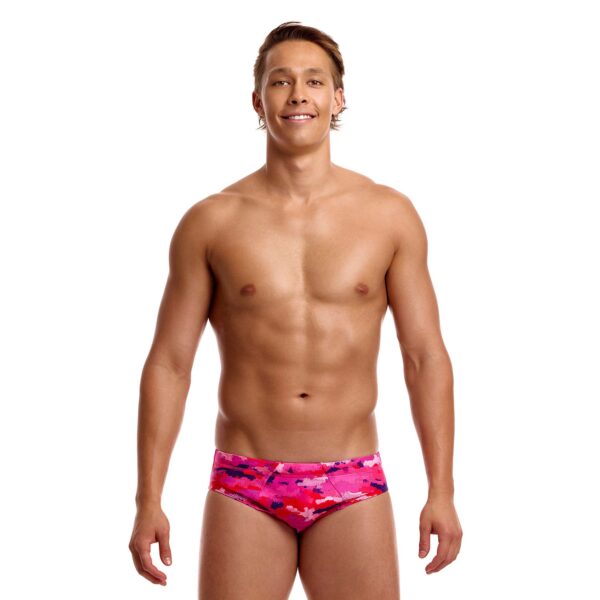 Funky Trunks Men’s Seamed Brief Special Pops