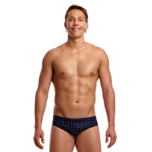 Funky Trunks Men’s Seamed Brief Very Cross