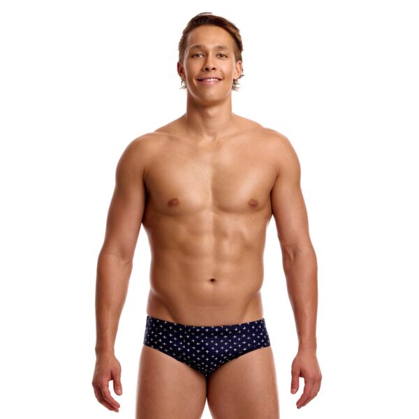 Funky Trunks Men’s Seamed Brief Very Cross