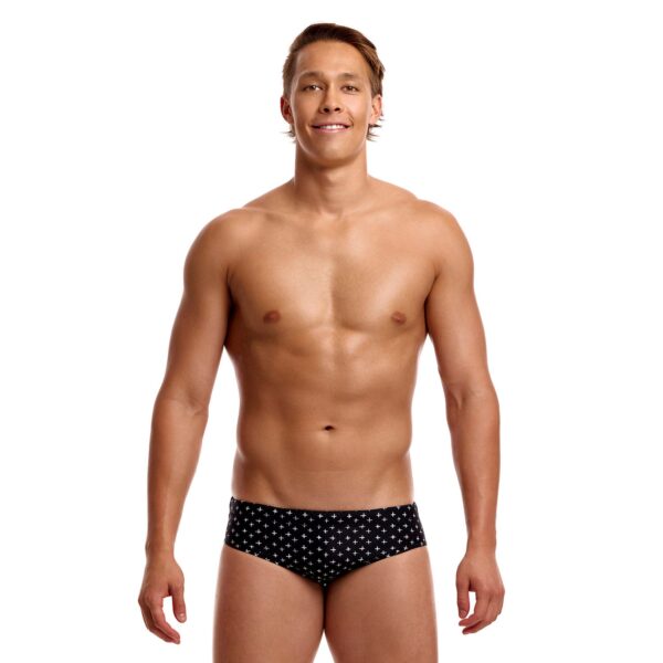 Funky Trunks Men’s Brief Be Positive