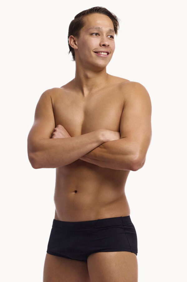 Funky Trunks Men’s Still Black Trunk