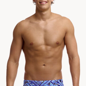 Funky Trunks Men’s Blue Bits Trunk