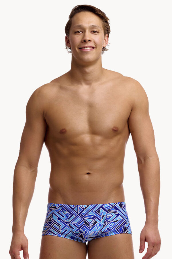 Funky Trunks Men’s Blue Bits Trunk