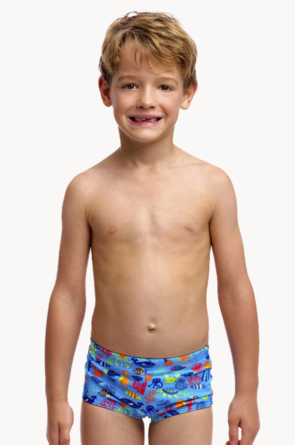 Funky Trunks Boys Fish Food Trunk