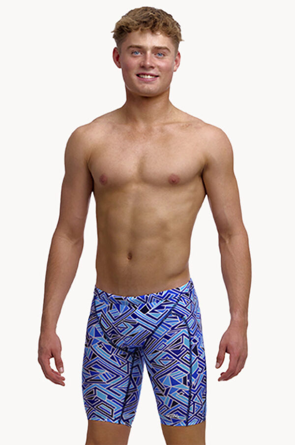 Funky Trunks Boys Blue Bits Jammer