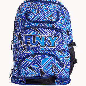 Funky Trunks Blue Bits Elite Squad Backpack
