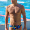 Show Funky Trunks Men’s Birdie Wordie Brief (image 3)