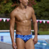 Show Funky Trunks Men’s Hill Billy Blues Brief (image 3)