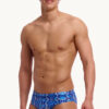 Show Funky Trunks Men’s Blue Viper Brief (image 3)