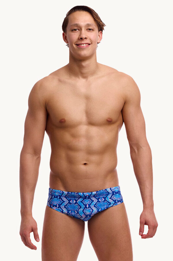 Funky Trunks Men’s Blue Viper Brief