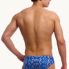 Show Funky Trunks Men’s Blue Viper Brief (image 2)