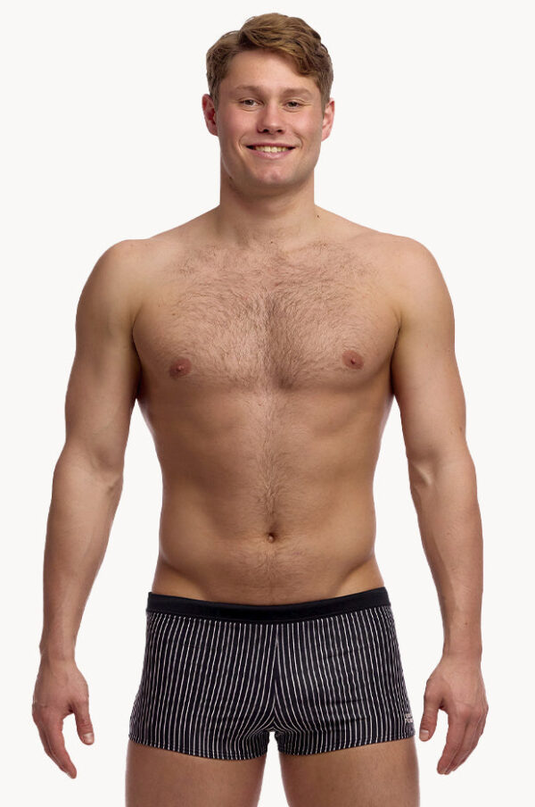 Funky Trunks Men’s Pin Stripe Square Trunk