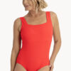 Show Poolproof Barbados Square Neck One Piece (image 3)