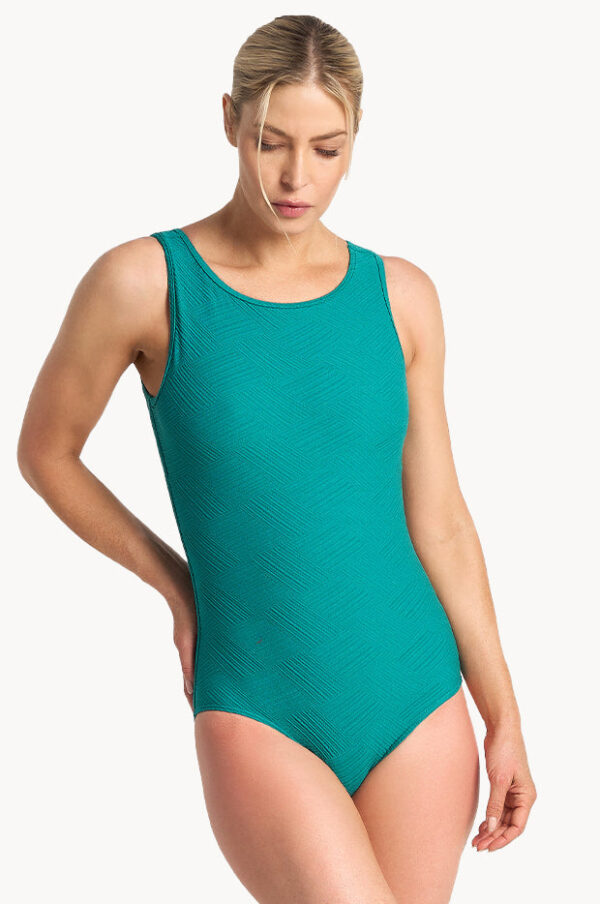 Poolproof Barbados Scoop Back One Piece