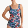 Show Poolproof Oasis Pintuck One Piece (image 3)