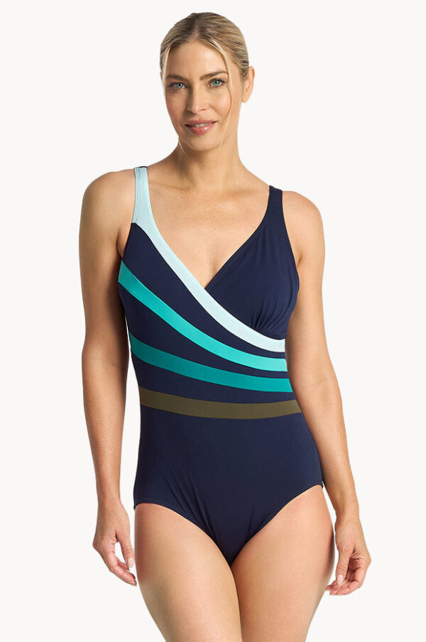 Poolproof Rozella Fan Splice Tank One Piece