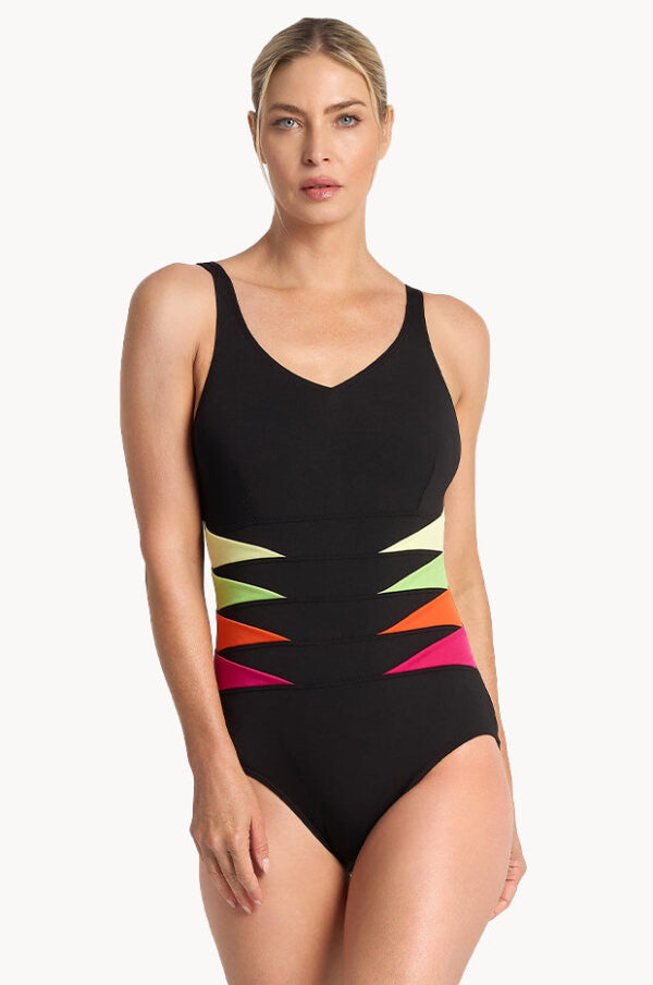 Poolproof Rozella Triangle Splice Tank One Piece