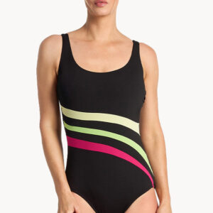Poolproof Rozella DD/E Cup Wave Spliced One Piece