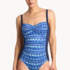 Show Poolproof Dynasty D Cup Cross Front One Piece