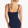 Show Poolproof Dynasty D Cup Cross Front One Piece (image 2)