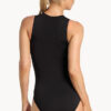 Show Poolproof Leafique Zip One Piece (image 2)