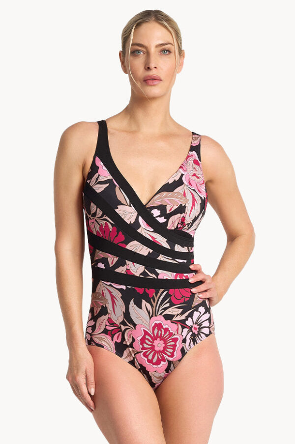 Poolproof Wisteria Fan Splice Tank One Piece