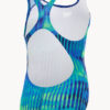 Show Speedo Girls Linear Lava Splashback One Piece (image 2)