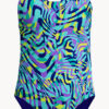 Show Speedo Girls Digital Allover Splashback One Piece