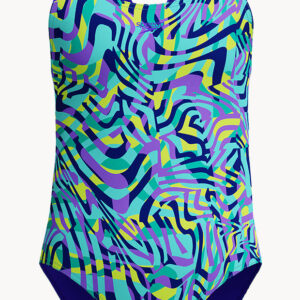 Speedo Girls Digital Allover Splashback One Piece