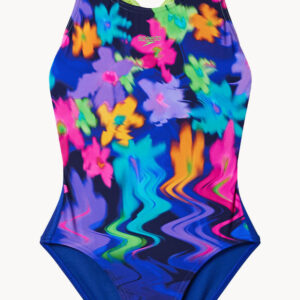 Speedo Girls Printed Splashback One Piece