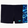Show Speedo Boys Printed Panel Aquashort