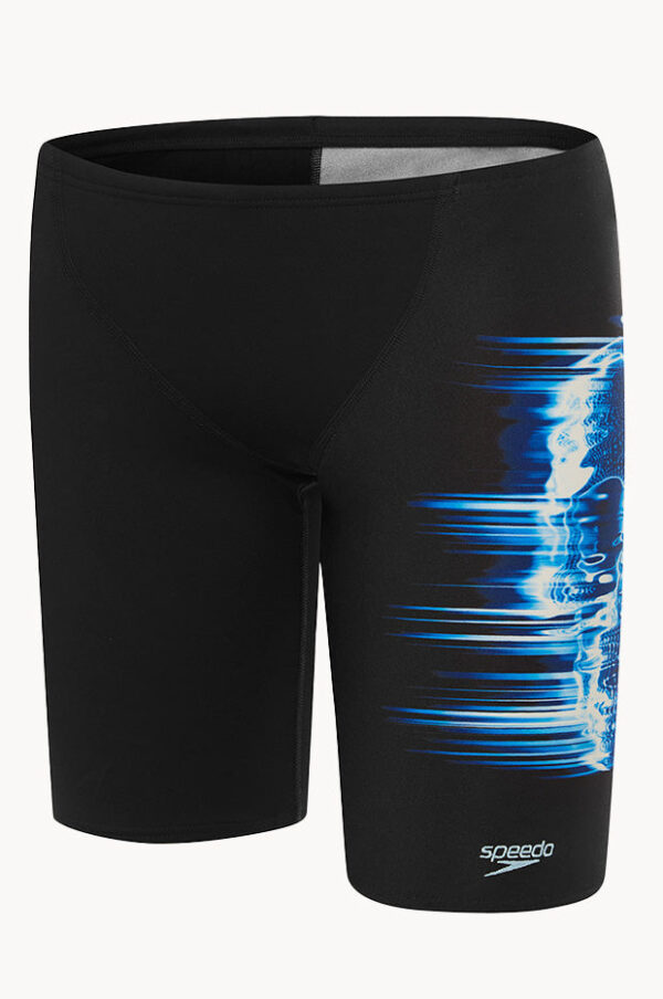 Speedo Boys Skull V Cut Jammer