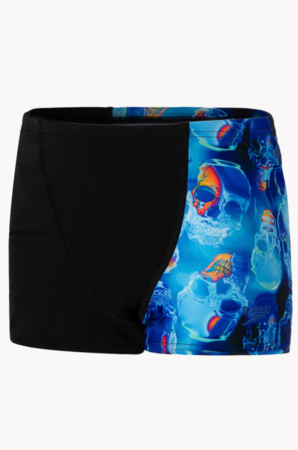 Speedo Boys Skull V Cut Aquashort