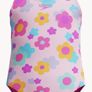 Speedo Girls Print One Piece