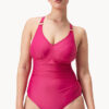 Show Speedo Shaping V Neck One Piece