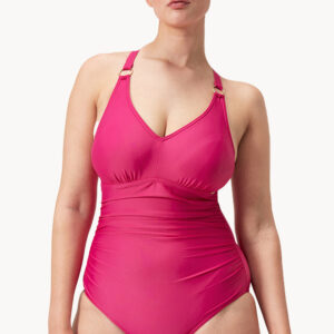 Speedo Shaping V Neck One Piece
