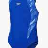 Show Speedo Junior Girls Hyperboom Splice Muscleback One Piece