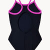 Show Speedo Girls Placement Thinstrap Muscleback One Piece (image 2)
