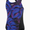 Show Speedo Lana Leaf Allover Digital Recordbreaker One Piece