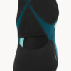 Show Speedo Splice Cross Back High Neck One Piece (image 2)