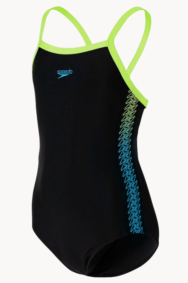 Speedo Girls Thinstrap Muscleback One Piece