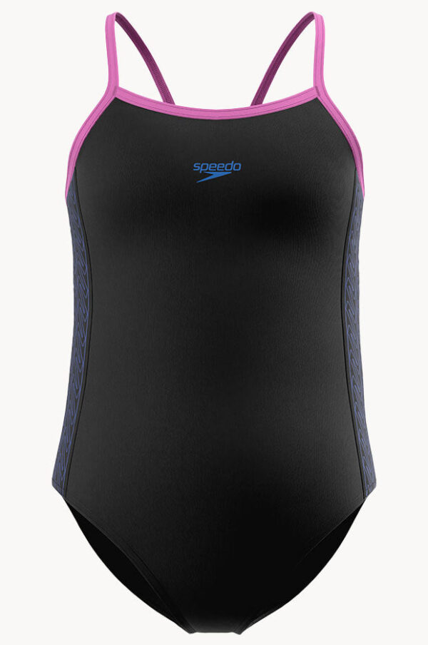 Speedo Girls Hyperboom Thinstrap Muscle One Piece