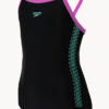 Show Speedo Girls Thinstrap Muscleback One Piece (image 3)