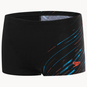 Speedo Boys Allover Hyperboom V Cut Aquashort