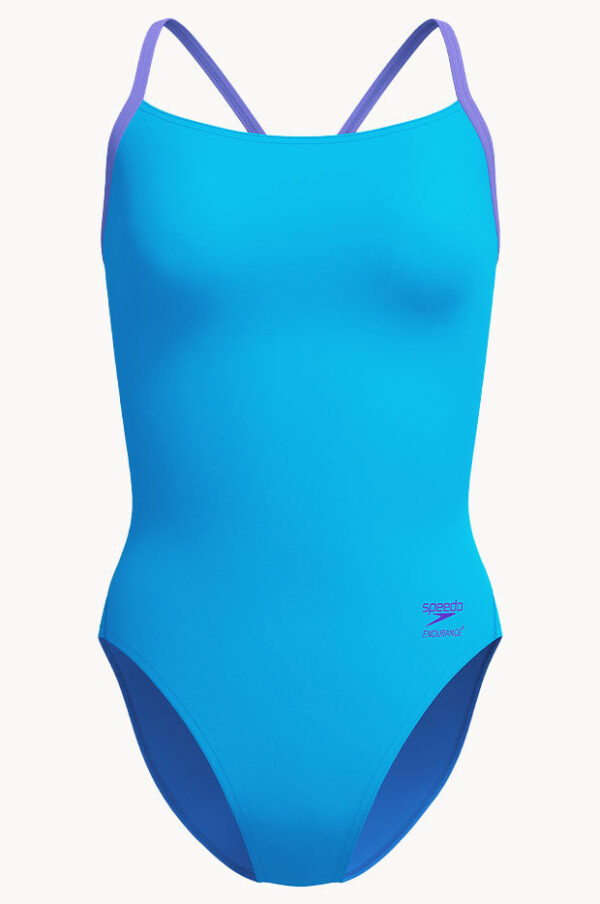 Speedo Girls Solid Flyback 2.0 One Piece