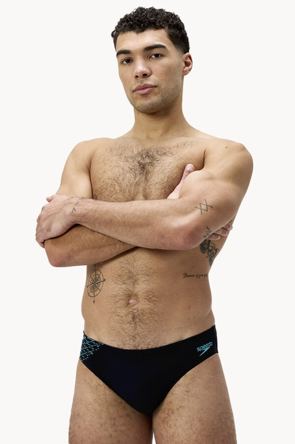 Speedo Men’s Tech Panel 7cm Brief