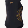 Show Speedo Junior Girls Placement Muscleback One Piece