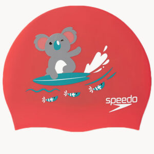Speedo Junior Surfing Koala Silicone Cap