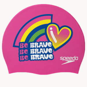Speedo Junior Rainbow Silicone Cap